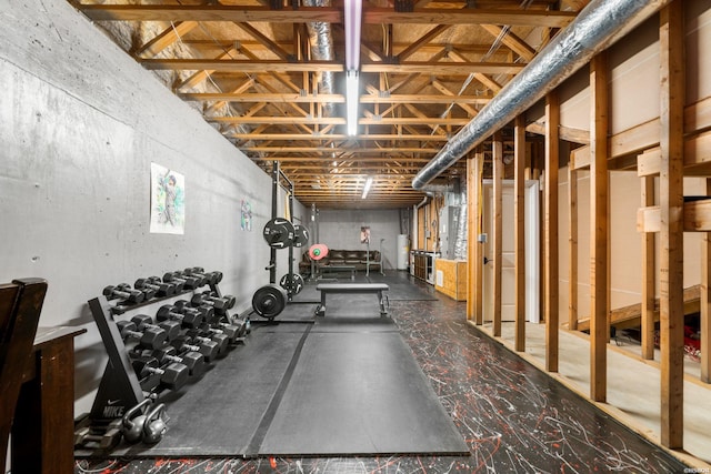 view of exercise room