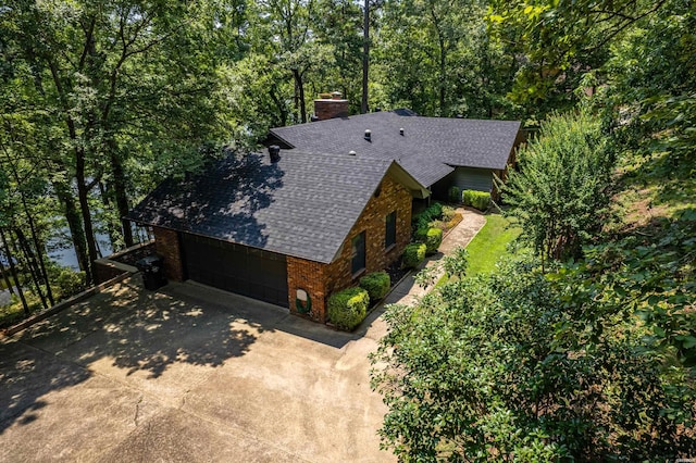 1200 Rock Creek Rd, Hot Springs, AR 71913 - aerial view of property and surrounding area