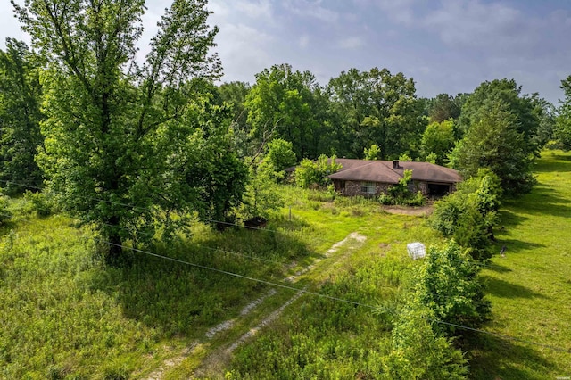 2905 Bateman Rd, Okolona, AR 71962 - view from above of property with a forest