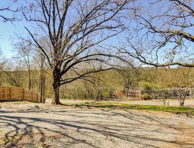 view of road