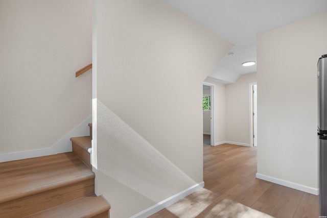 106 Grissom Trl, Hot Springs, AR 71913 - stairway with baseboards and wood finished floors