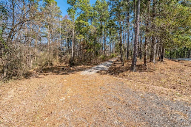 view of road