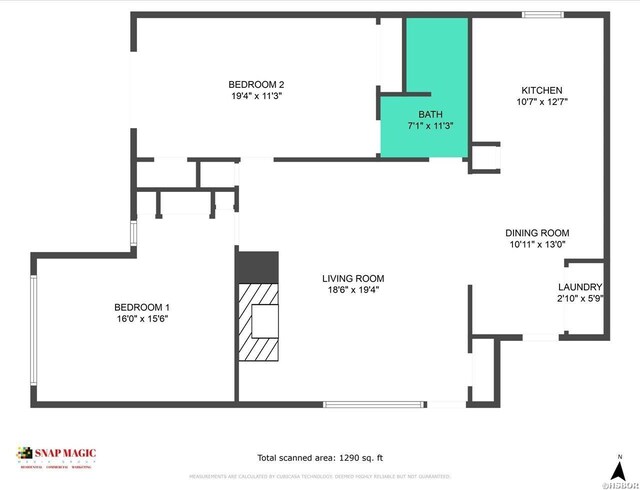 view of layout