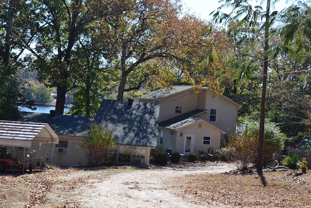 view of front of house