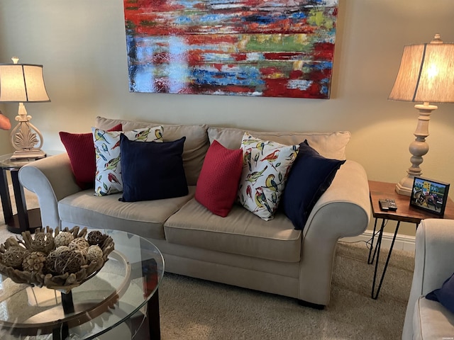 141 Central Ter Unit D, Hot Springs, AR 71913 - carpeted living area with baseboards