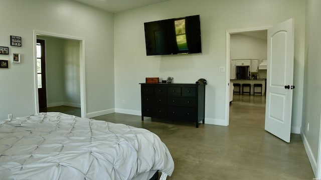197 Country View Trl, Pearcy, AR 71964 - bedroom with finished concrete floors and baseboards