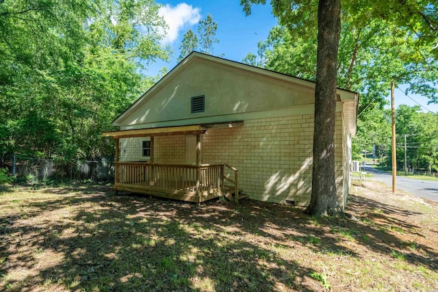 301 Walter St, Hot Springs, AR 71901 - rear view of property featuring fence and a deck