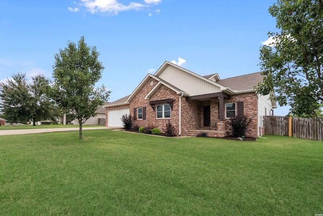115 Gatehills Pl, Hot Springs, AR 71913 - craftsman-style home with a garage, brick siding, and concrete driveway