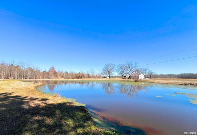 property view of water