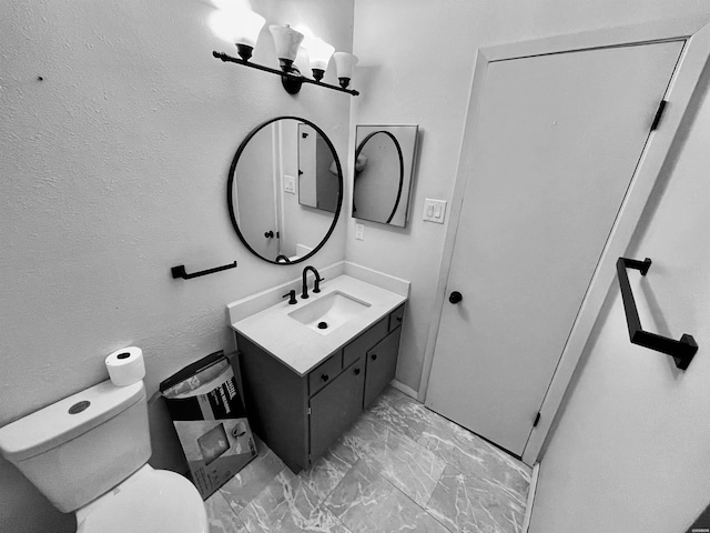 1135 Twin Pts Unit C, Hot Springs, AR 71913 - bathroom with marble finish flooring and vanity
