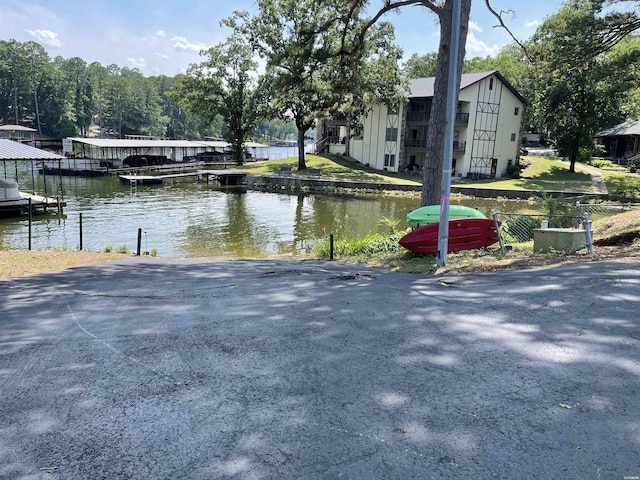 1135 Twin Pts Unit C, Hot Springs, AR 71913 - water view with a dock