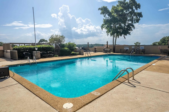 724 Weston Rd Unit Q-4, Hot Springs, AR 71913 - view of pool with a patio