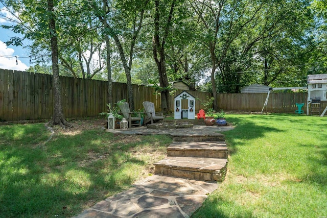 109 Spencer Chase Ct, Hot Springs, AR 71901 - fenced backyard with a storage shed