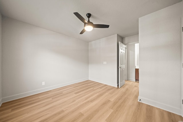183 River Mill Ct Unit B-2, Hot Springs, AR 71913 - unfurnished room featuring a ceiling fan and light wood-type flooring