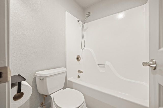 183 River Mill Ct Unit B-2, Hot Springs, AR 71913 - bathroom with bathing tub / shower combination and a textured wall