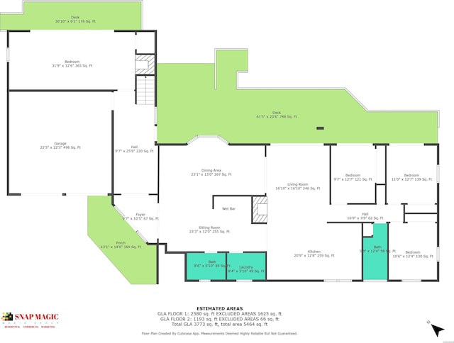 370 Restful Ridge Rd, Hot Springs, AR 71913 - room layout