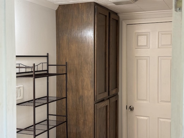 5301 Owensville Cutoff Cutoff, Lonsdale, AR 72087 - interior space featuring crown molding