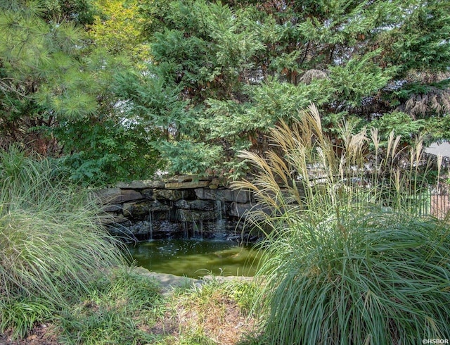 503 Lakeland Dr Unit E6, Hot Springs, AR 71913 - view of landscape featuring a garden pond