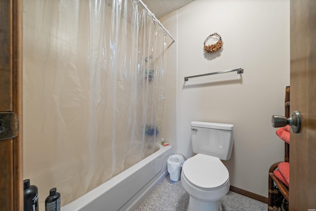 105 Long Island Bay Unit A1, Hot Springs, AR 71913 - full bathroom featuring shower / bath combo and baseboards