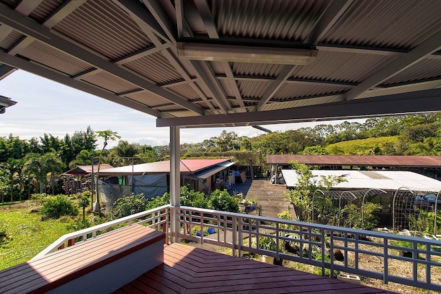 view of deck