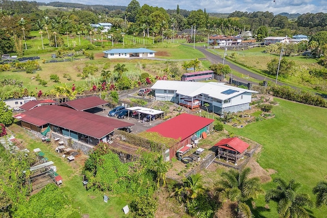 view of aerial view