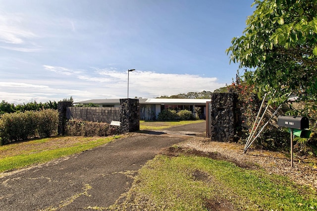 view of gate