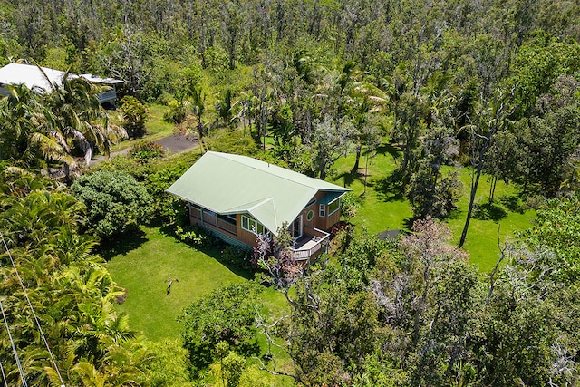 view of aerial view