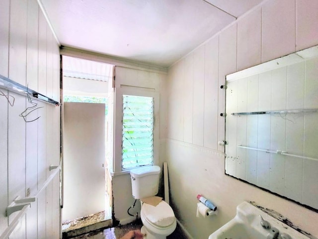 bathroom with toilet