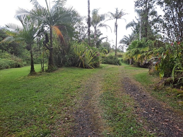 view of road