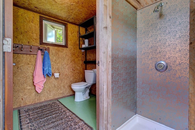 bathroom featuring toilet