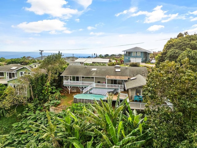 view of birds eye view of property