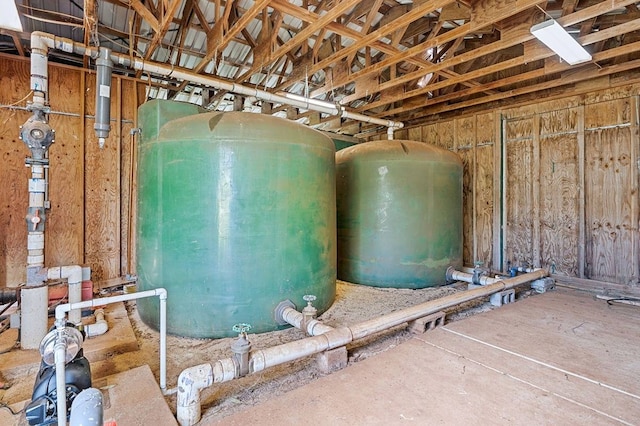 view of utility room