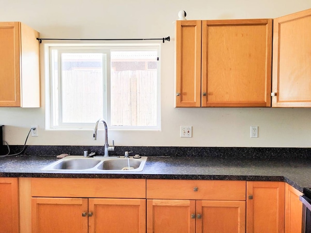 kitchen featuring sink