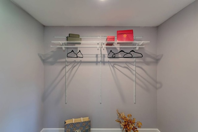 view of spacious closet