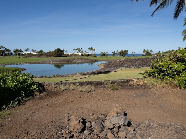 property view of water