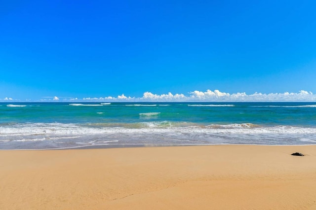 water view with a beach view