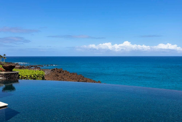 view of water feature