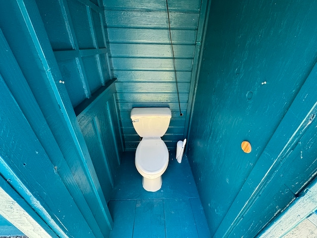 bathroom with toilet