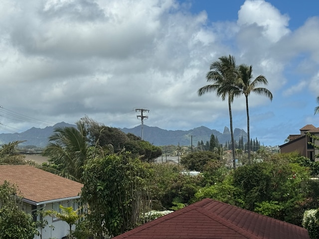 view of mountain view