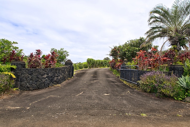 view of road