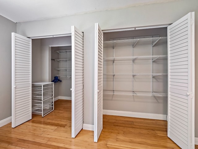 view of closet