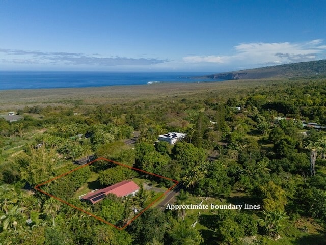 view of aerial view