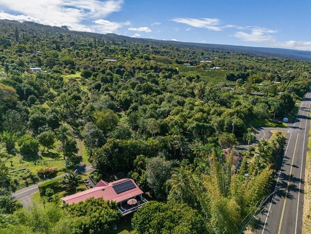 view of aerial view