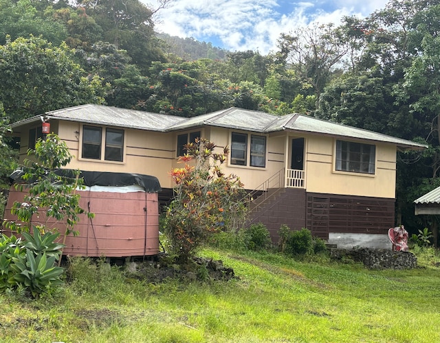 view of ranch-style home