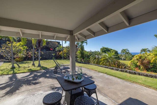 view of patio / terrace