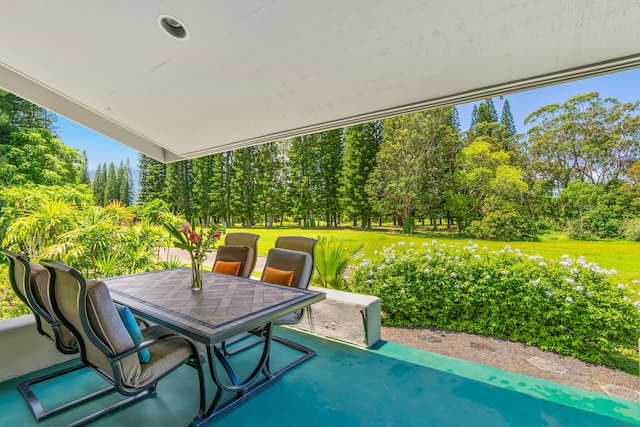 view of patio / terrace