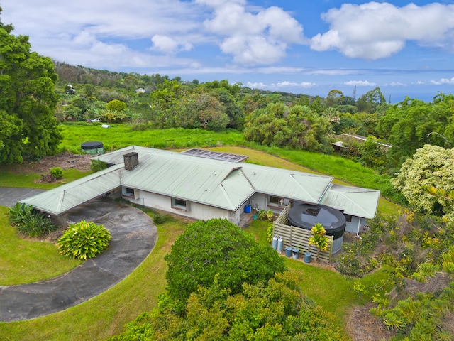 aerial view