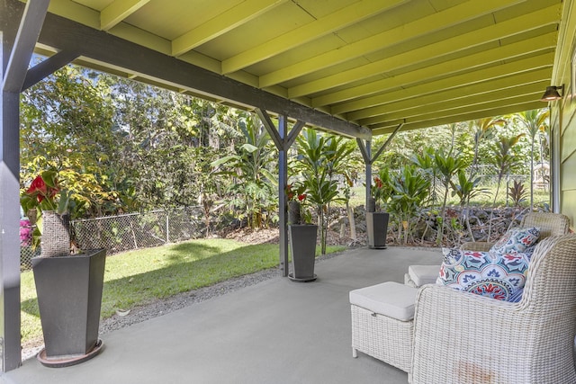 view of patio / terrace