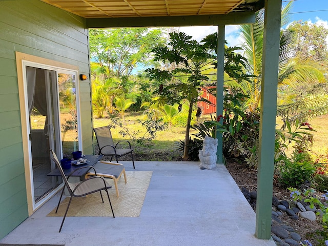 view of patio / terrace