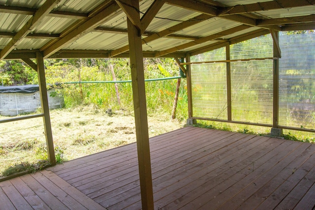 11-3395 Mokuna St, Volcano, HI 96785 - unfurnished sunroom with vaulted ceiling
